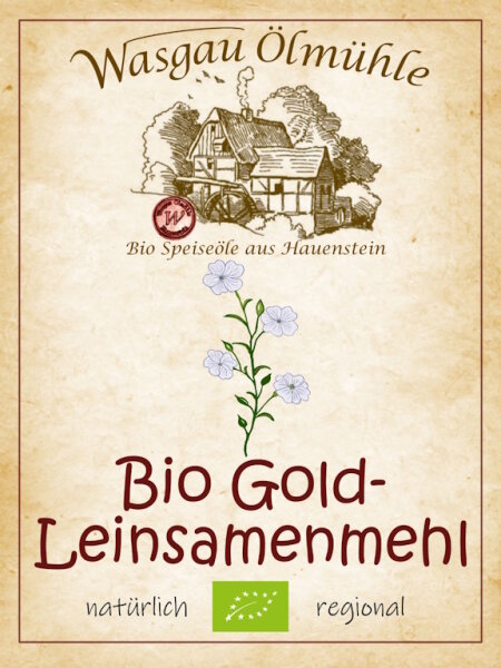 Bio Leinsamenmehl "Gold"